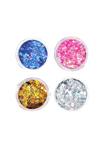 Altın Kendinden Yapışan Makyaj Simi Glitter Pra-7039371-5834