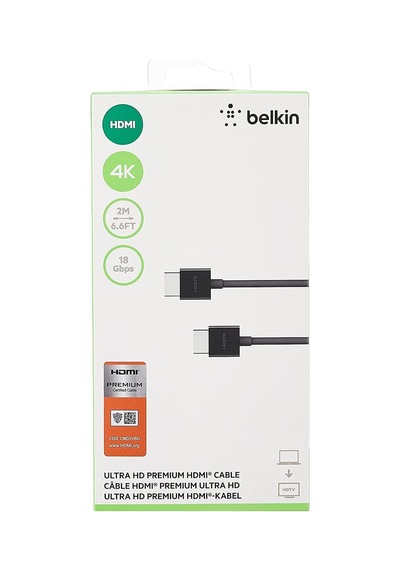 Belkin Av10168bt2m-blk Hdmi Kablosu, Belkin Amazon Fire-tv Ve Diğ