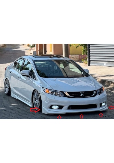 Fb7 Body Kit Set - Honda Civic Fb7 Body Kit Set - Ön Tampon Eki / Arka Tampon Eki / Sağ-sol Marşpiyel