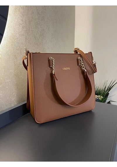 Armine 362 Taba Baskılı El & Omuz Çantası