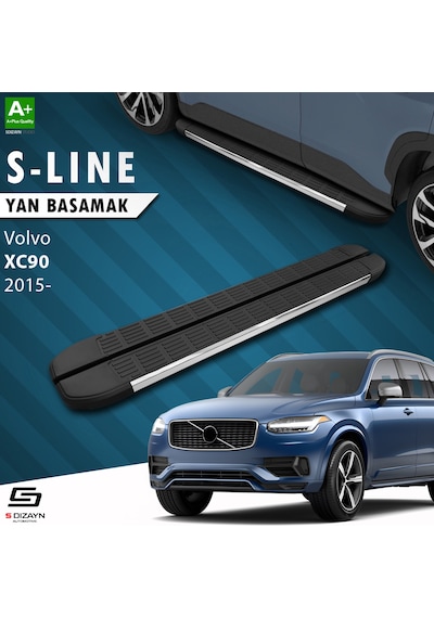 S-dizayn Volvo Xc90 2 S-line Krom Yan Basamak 193 Cm 2015 Üzeri