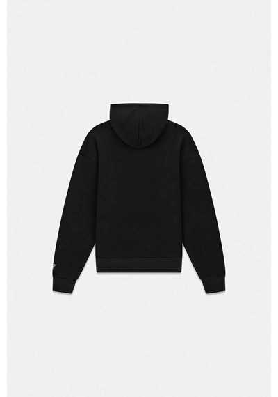 Guess Hooded Baskılı Siyah Kadın Sweatshirt W6bq18k6664-jblk