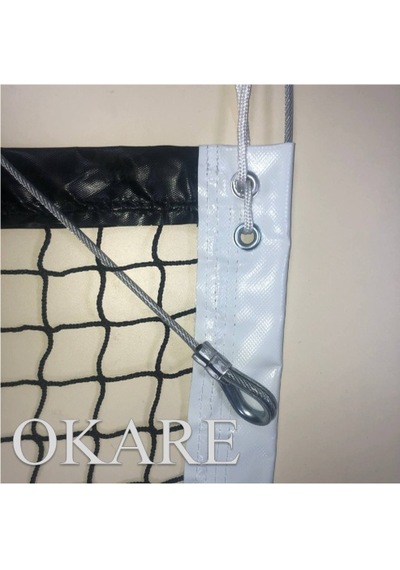 Profesyonel İmalattan 4 Dikiş Tenis Filesi