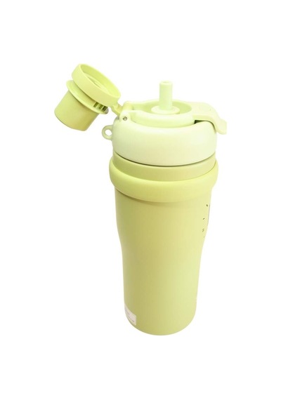 Shotay St-8918 Çift Kullanım Pipetli/rahat İçim Yeşil 720ml Çelik Termos Diğer