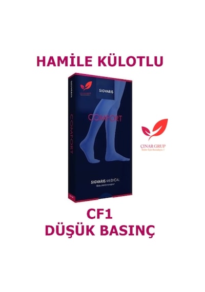 Sigvaris Comfort Hamile Külotlu Varis Çorabı (Cf1 Düşük Basınç)