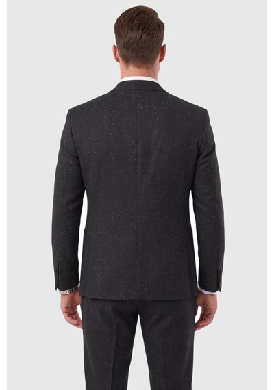 Rizzup Erkek Slim Fit Balıksırtı Kırçıllı Koyu Lacivert Kışlık Takım Elbise Çift Düğmeli Spor Şık 2703329 Rizzup Erkek Slim Fit Balıksırtı Kırçıllı Koyu Lacivert Kışlık Takım Elbise Çift Düğmeli Spor Şık 2703329