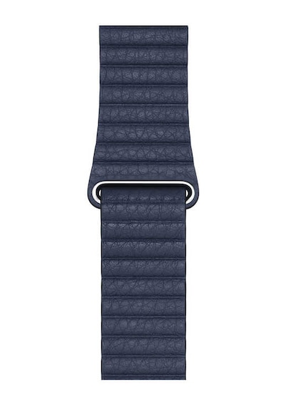 Goocamp Watch Ultra 49mm Kordon Uyumlu Krd-09 Deri Lop Strap Kayış Clo- Kırmızı