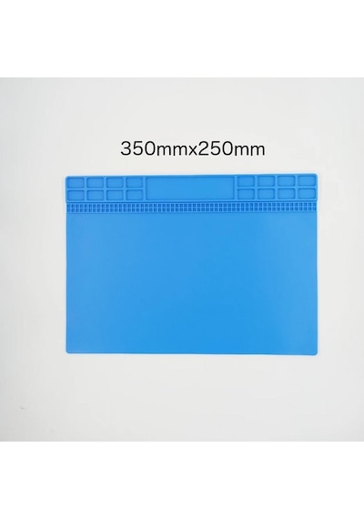 Silikon Çalışma Tamir Pedi 504 350x250 Mm Isıya Dayanıklı Manyetikli