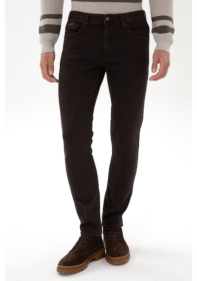 U.s. Polo Assn. Erkek Koyu Kahverengi Pantolon Jean 50310364-vr084