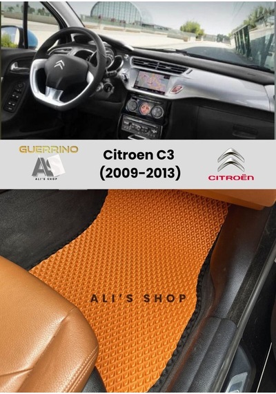Citroen-c3 Için 2009-2013 Arası Araca Özel Yeni Nesil Eva Mat Havuzlu Eva Araba Paspası