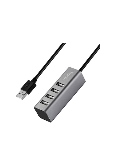 Hoco Hb1 80cm Kablolu 4 Portlu Usb Çoğaltıcı Hub Adaptör