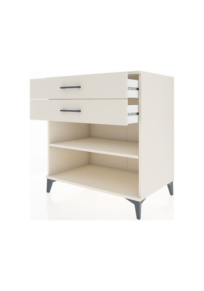 Kronos Şifonyer Tek Raflı 2 Çekmeceli 88x59x96 Aytaşı-aytaşı Aytası
