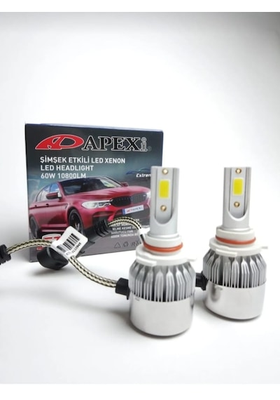 Apexi Zenon H7 Led Xenon-şimşek Etkili-10800 Lm 6000k-