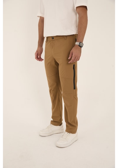 Camp Scoutland Camp531 Outdoor Tactical Su İticili Likralı Yazlık Erkek Taktik Pantolon Hardal