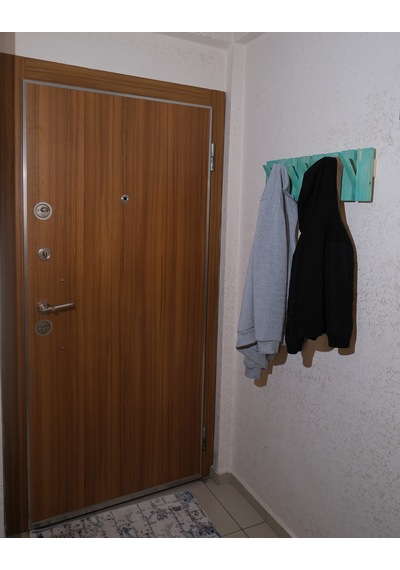 Ahşap Duvar Askılığı Turkuaz