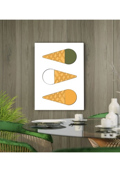 Bk Gift Cafe & Bar & Restaurant Konseptli Kanvas Tablo 50X70Cm-58