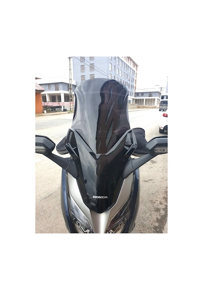Motocam Honda Forza 250 Ön Cam 2018-2020 Model 58cm Siyah Renkli 4mm İade Yoktur