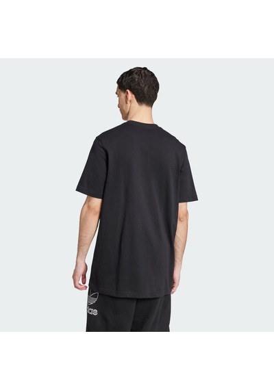 Black Adidas Erkek Günlük T-shirt Outl Tref Tee Jp1088 Siyah