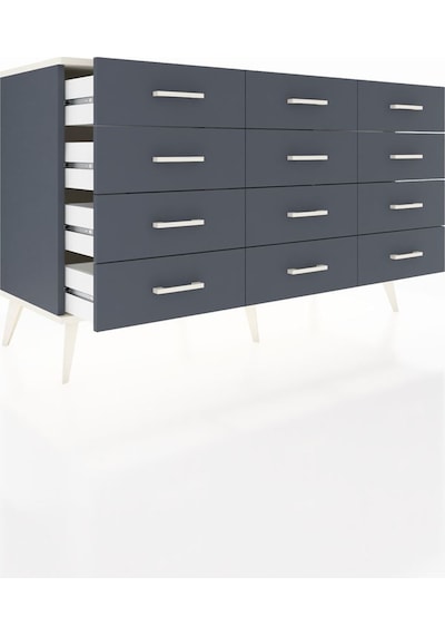 Kronos Konsol 12 Çekmeceli 132x59x83 Antrasit-aytaşı/antrasit Aytaşı/antrasit Kronos Konsol 12 Çekmeceli 132x59x83 Antrasit-aytaşı/antrasit Aytaşı/antrasit