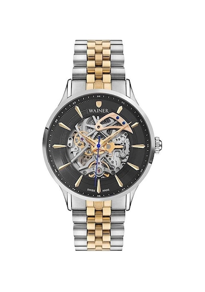 Wainer Wa.25705-c Otomatik Swiss Made Gri/sarı 46 Mm Erkek Kol Saati
