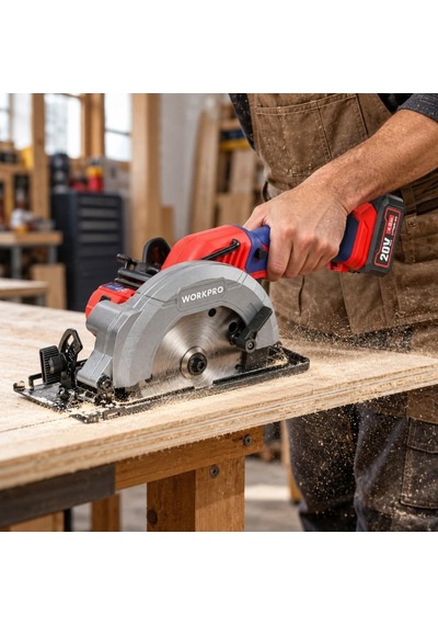 Workpro Wp393003 20volt 140mm Kömürsüz Profesyonel Daire Testere Akü Dahil Değildir