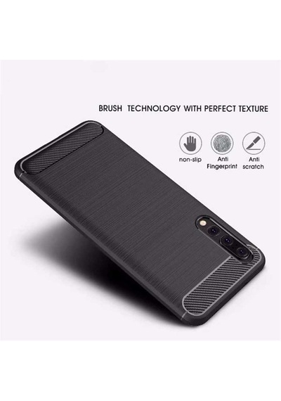 Huawei P20 Pro Kılıf Zore Room Silikon Kapak Lacivert