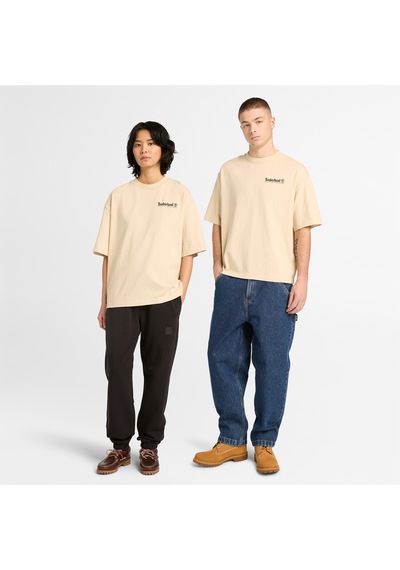 Timberland Outdoor Photo Back Graphic Erkek Gri T-shirt Tb0a5mqr2601 2800153