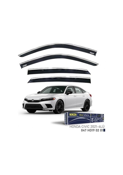 Kromlu - 15 - Cam Rüzgarlığı Honda Cıvıc 2021- - Edntrend - Sedan 4lü