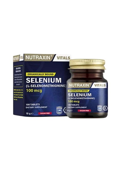 Selenıum 100 Mcg 100 Tablet-selenıum Takviyesi 2 Adet