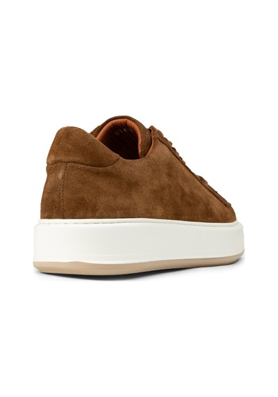 Deery Erkek Hakiki Süet Taba Renk Sneaker Ayakkabı - E4182mtbae01 Taba