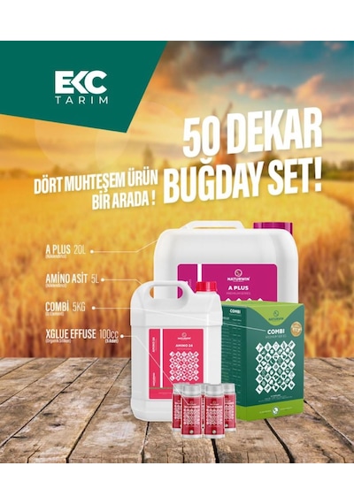 Naturwin Buğday. Arpa. Yulaf 4'Lü Maksimum Verim Gübre Seti