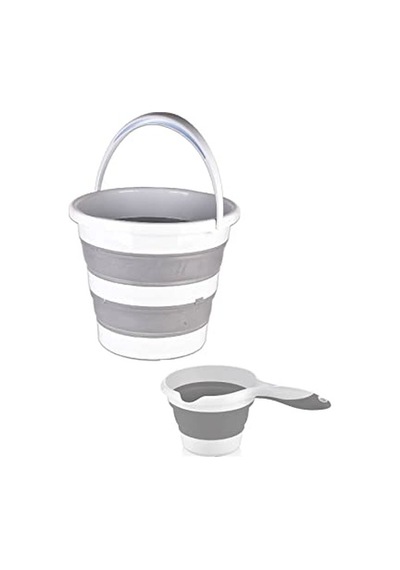Gri Katlanabilir Konana Ve Gri Katlanabilir Maşrapa, Sepetkitchen Çok Renkli