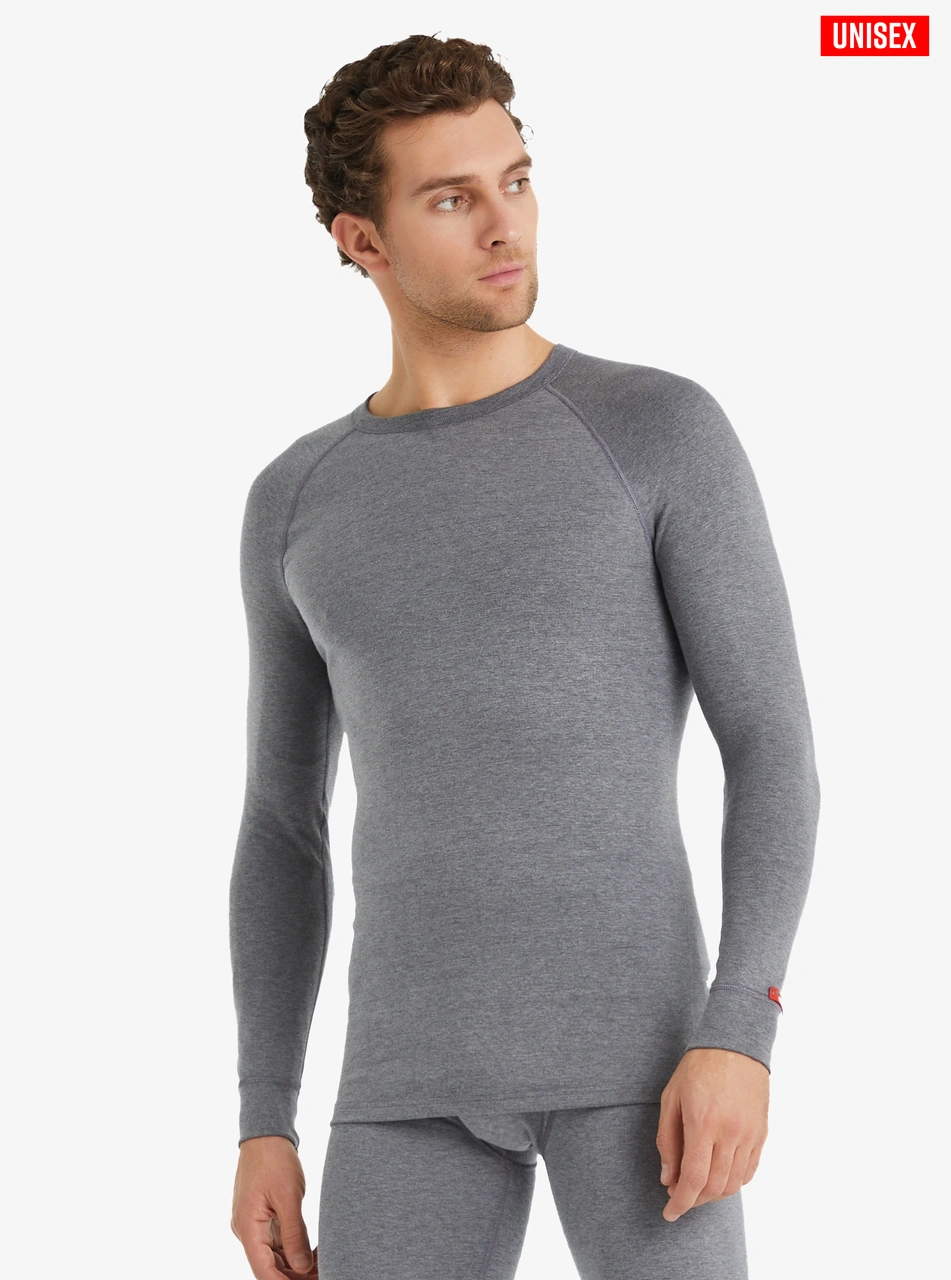 Blackspade Unisex Erkek Termal İçlik 2. Seviye 9259 - Gri Melanj