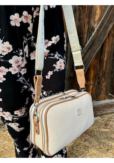Just Polo Kadın Omuz Çantası 440113mh Krem Camel 40010123