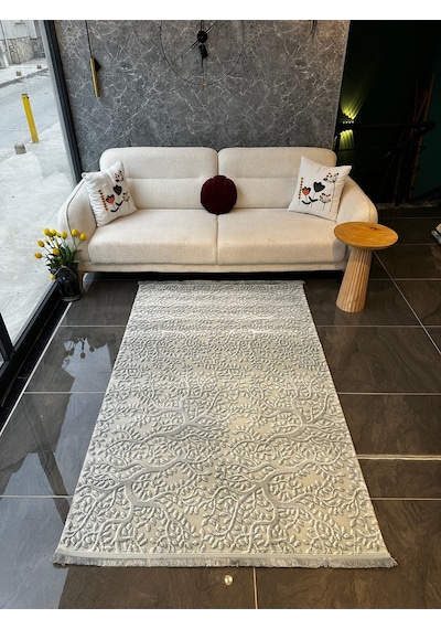 Nısan Halı Salon, Oturma, Yatak Odası Halısı Desen Kodu 15908-030 Turkuaz