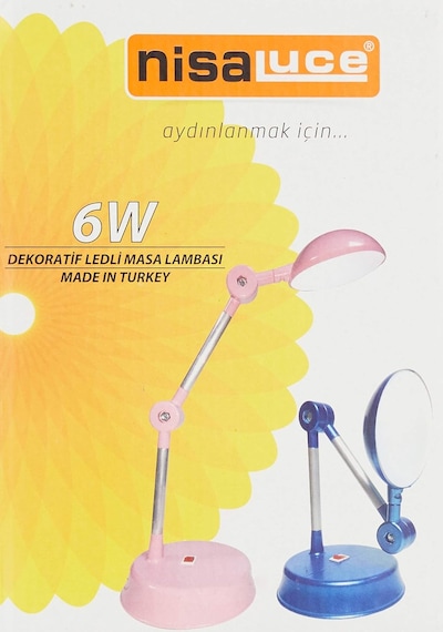 Ledlı Masa Lambası Pembe Diğer