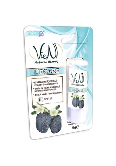 Vien Lipcare Böğürtlen Aromalı Dudak Bakım Kremi 5 G