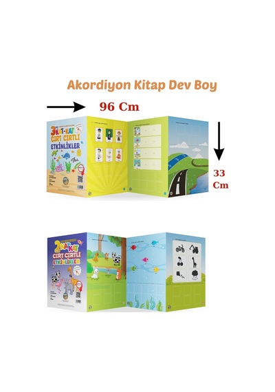 Kat Kat Cırt Cırtlı Etkinlikler- 3 Yaş