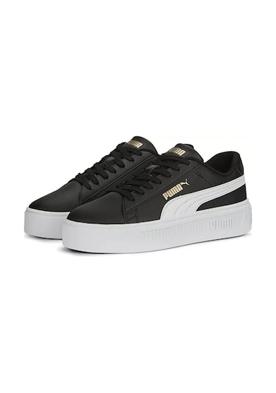 Puma Smash Platform V3 Kadın Sneaker Siyah Siyah