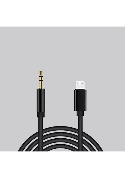 Apple iPhone Uyumlu  Lightning 3.5mm Aux Adaptör Kablo Stereo Ses Aktarım 48171062