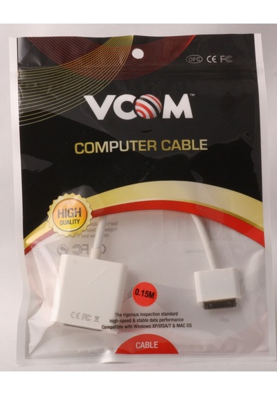 Vcom Cg711 Apple Uyumlu iPhone 4. iPad 2. 3 To Hdmı Adaptör