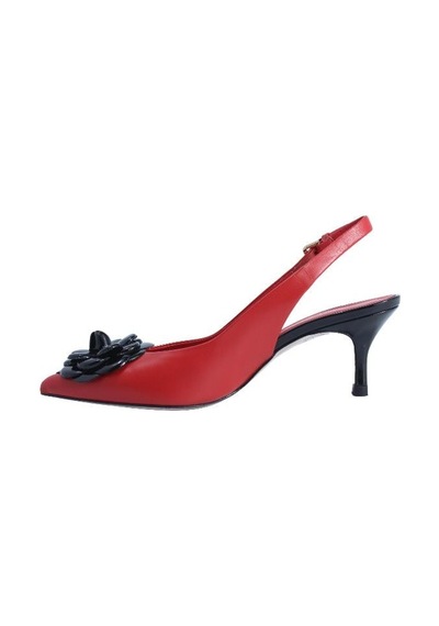 Poletto Hakiki Deri Kırmızı-sıyah Ayakkabı Stiletto 9841 92 V1-2529 Kırmızı - Siyah Poletto Hakiki Deri Kırmızı-sıyah Ayakkabı Stiletto 9841 92 V1-2529 Kırmızı - Siyah
