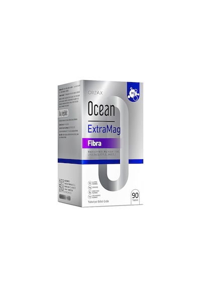 Ocean Extramag Fibra 90 Tablet Takviye Edici Gıda