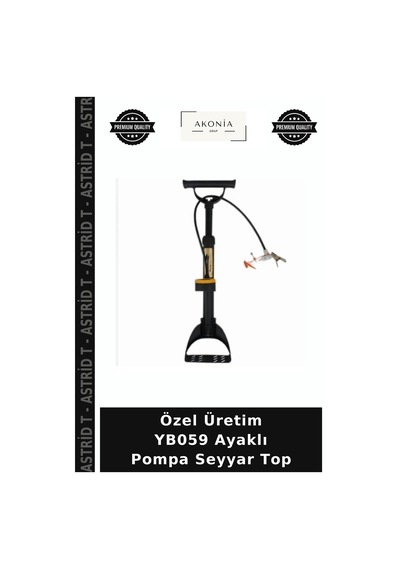 Özel Üretim Yb059 Ayaklı Pompa Seyyar Top