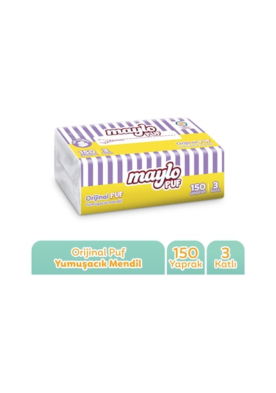 Maylo Puf Mendil 150'li Tek Paket