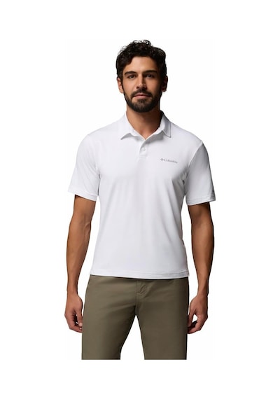 Columbia Parsons Point Erkek Kısa Kollu Polo Tişört-9313 Beyaz