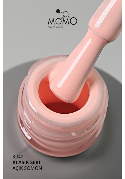 Momo Professional Kalıcı Oje K042 Açık Somon 14 Ml