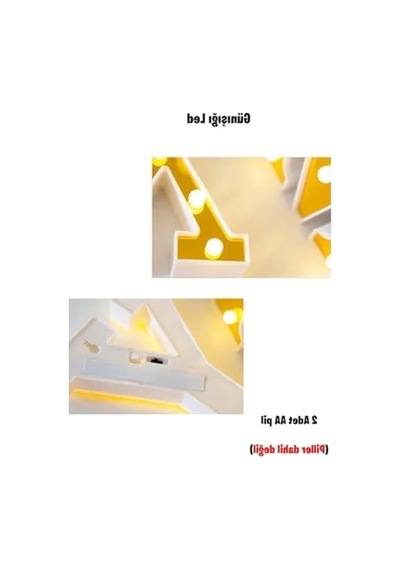 3d Büyük Boy Led Işıklı Organizasyon Kutlaması, Doğum Günü Temalı .