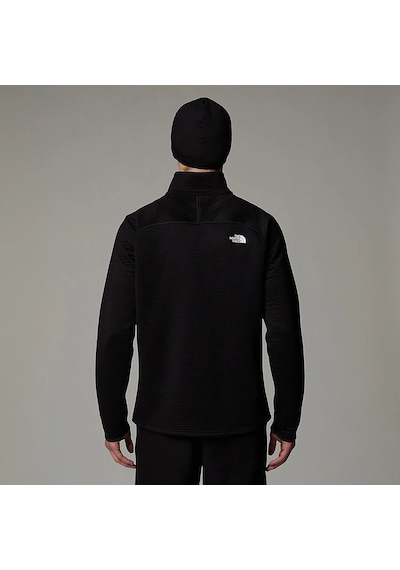 Siyah The North Face Erkek Yarım Fermuar Sweatshirt Dotknıt Thermal 1/4 Zıp Nf0a88u6jk31 Siyah