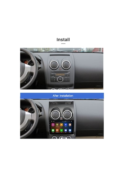 Nıssan Qashqaı 2008-2014 Multimedya Navigasyon Usb Kamera Carplayer 6 Ram